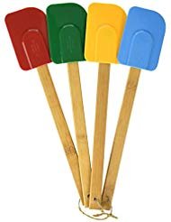 Good Cook Silicone Spatula Set with Bamboo Handles
