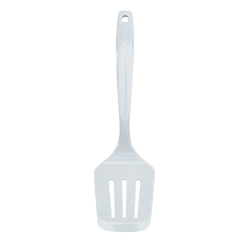 Goodcook Classic 12-inch White Melamine Slotted Spatula Cooking Turner