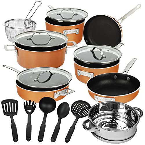 Gotham Steel Stackmaster Nonstick Pots & Pans Set