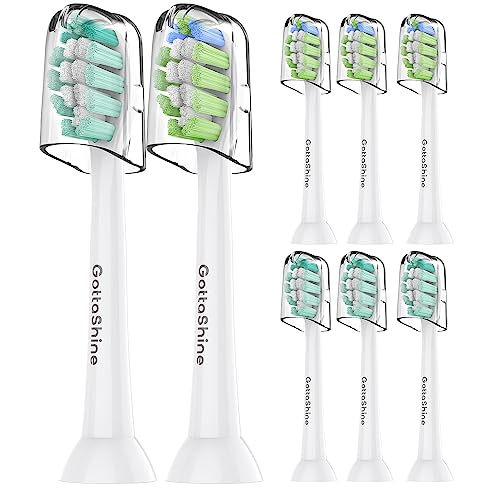 GottaShine Replacement Toothbrush Heads for Philips Sonicare