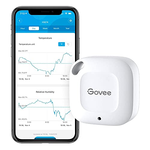 Govee Hygrometer Thermometer: Wireless Mini Bluetooth Sensor