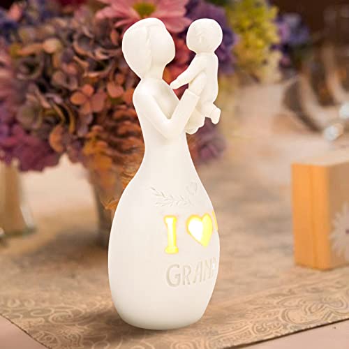 Grandma Candle Holder Figurine - Nana Gift