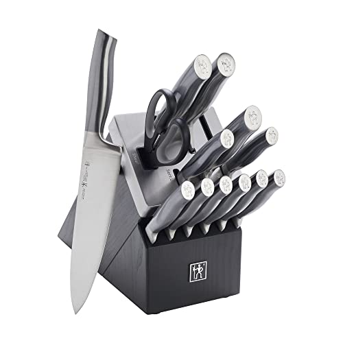 Graphite Knife Set with Block - 14-pc