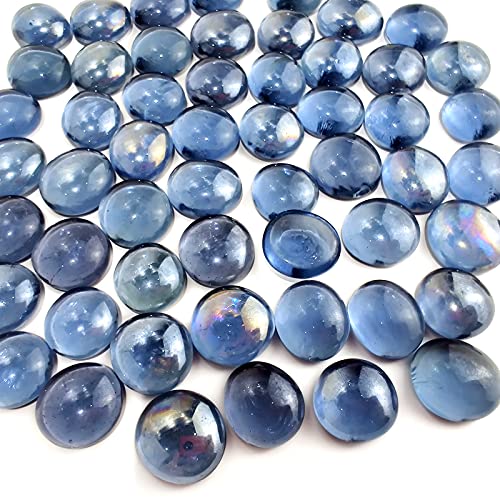 Gray Blue Glass Marbles