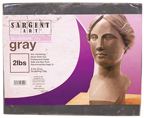 Gray Sculpture Clay, 2 Lb