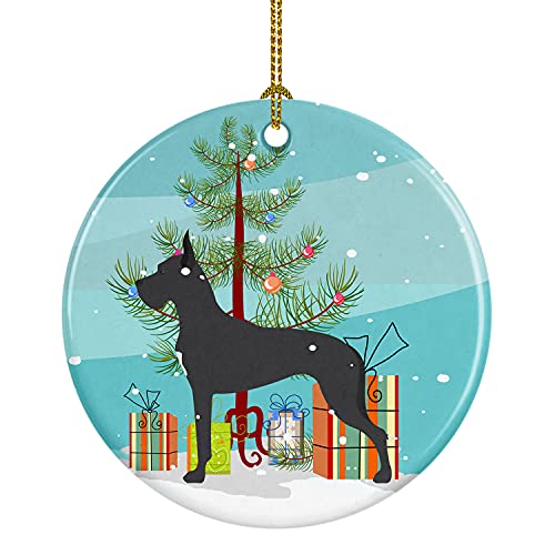 Great Dane Ceramic Ornament for Christmas Tree