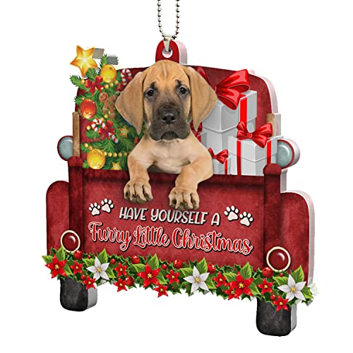 Great Dane Dog Ornaments Christmas Tree