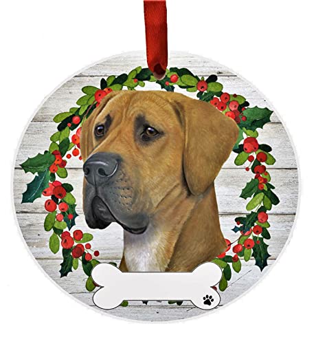 Great Dane Ornament - Personalizable Ceramic Round Ornament