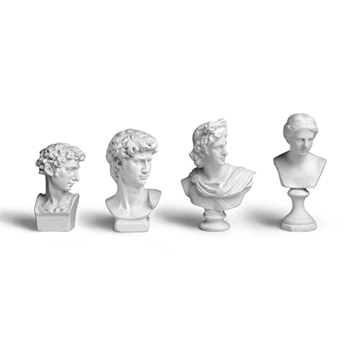 Greek Bust Resin Sculptures