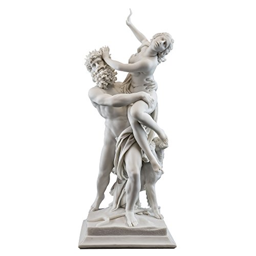 Greek God Pluto and Proserpina Statue Replica