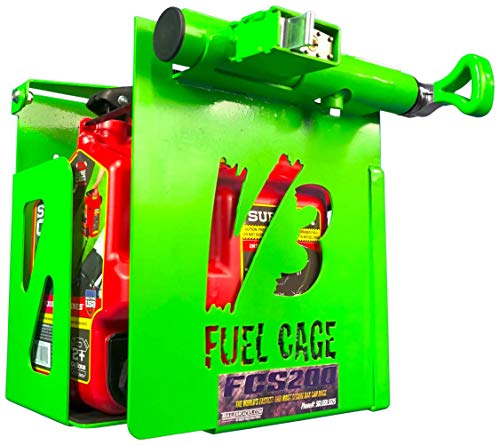 Green Touch Gas Can Rack Lockable