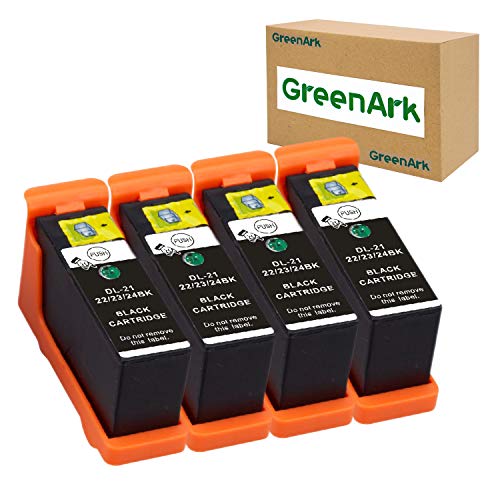 GREENARK Dell Series 21 Black Ink Cartridges