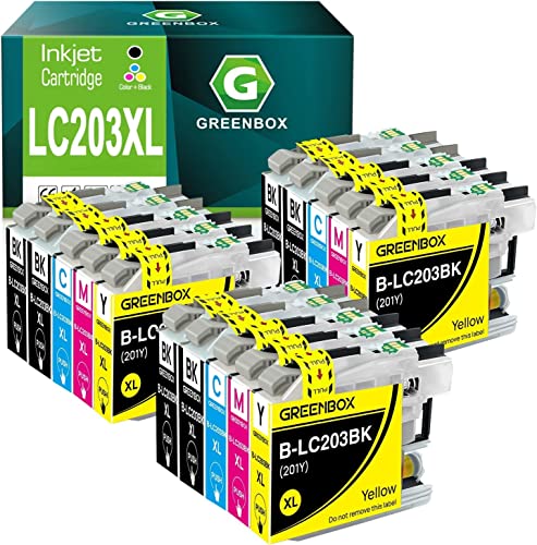 GREENBOX Ink Cartridge Replacement for Brother (15 Pack)