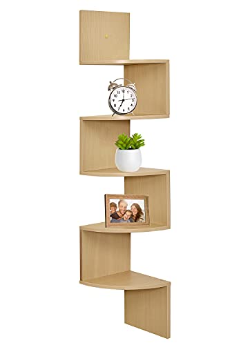 Greenco 5 Tier Corner Shelves Stylish And Functional Storage Solution 31FTrt4cAeS 