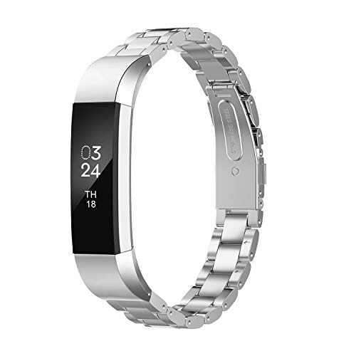 Greeninsync Stainless Steel Jewelry Bracelet Band for Fit Bit Alta HR and Fit Bit Alta