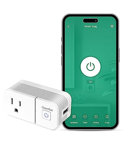 GreenSun Alexa Smart Plug with USB