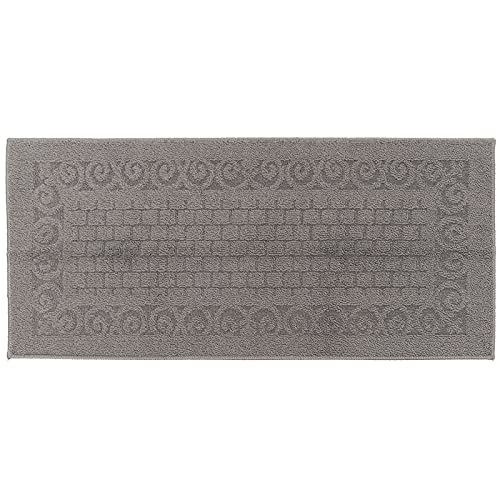 Grey Rubber Backed Rug