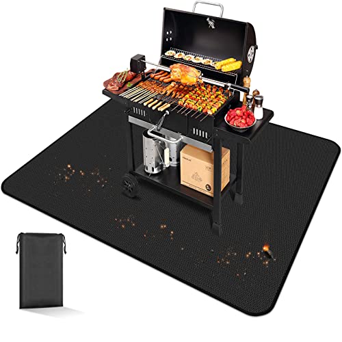 Grill Pit Mat - Fireproof Outdoor Grill Mat