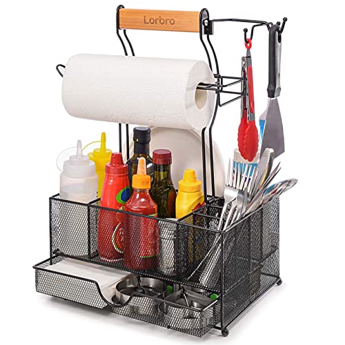 Grill Utensil Caddy with Drawer
