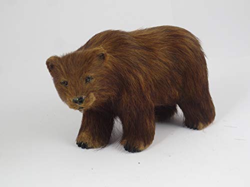 Grizzly Bear Fur Figurine