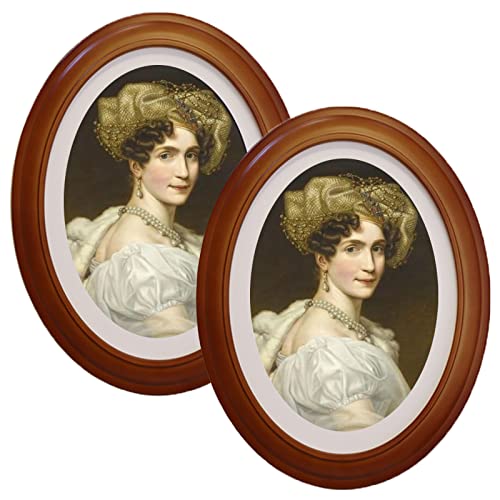 GRRONZEE Oval Picture Frames