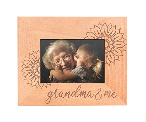 GSM Brands Grandma and Me Wooden Picture Frame