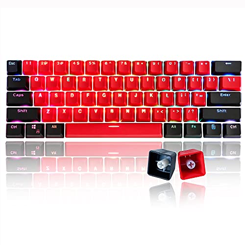 GTSP 61 Red Keycaps Set