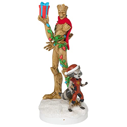 Guardians of The Galaxy Rocket Raccoon and Groot Peekbuster Ornament