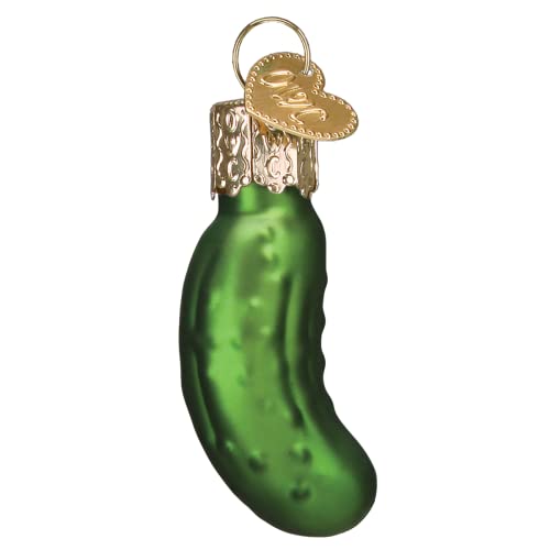 Gumdrops Mini Pickle Glass Blown Ornament