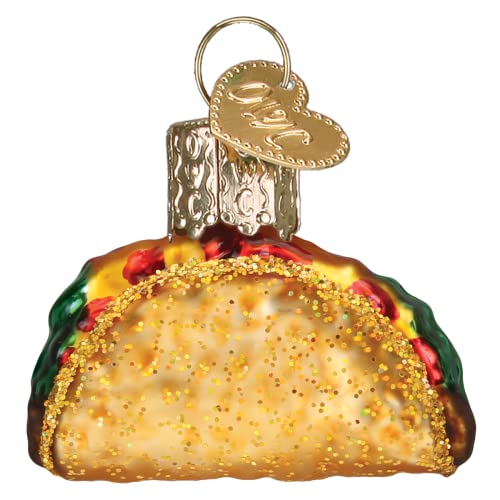 Gumdrops Mini Taco Glass Blown Ornament