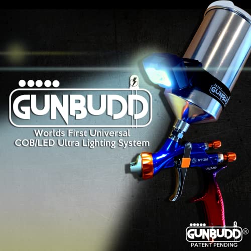 GunBudd® Universal Automotive Spray Paint Gun COB/LED Ultra Lighting System