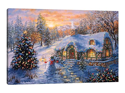 GUTTATY Christmas Canvas Wall Art