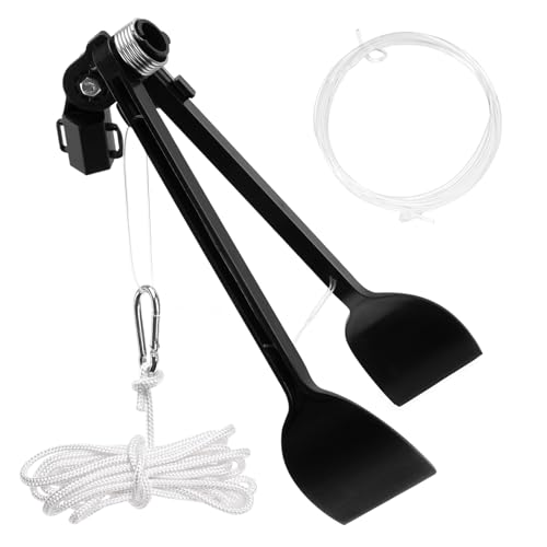 Gutter Cleaning Tools with 23Ft Nylon Rope and Extra Operating String