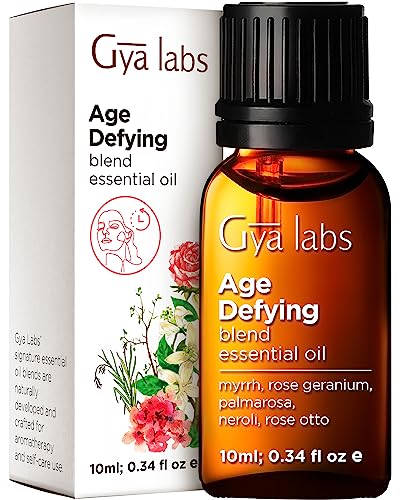 Gya Labs Age Defying Essential Oil Blend: Natural Rejuvenation for Youthful Skin
