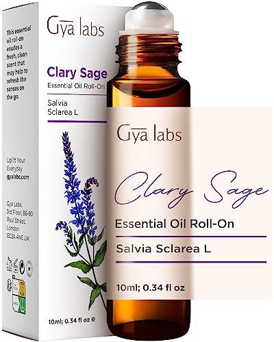 Gya Labs Clary Sage Essential Oil Roll-On