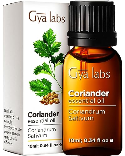 Gya Labs Coriander Essential Oil - Soothing and Purifying