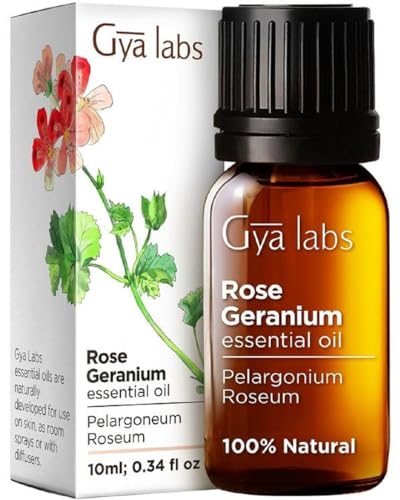 Gya Labs Rose Geranium Essential Oil