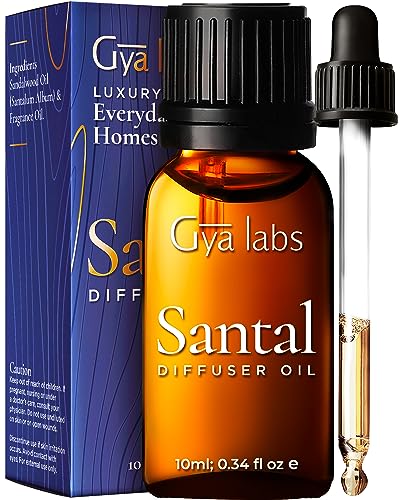 Gya Labs Santal Diffuser Oil - Warm and Inviting Aromatherapy Fragrance