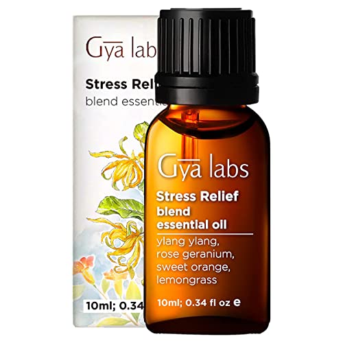 Gya Labs Stress Relief Essential Oils for Diffuser