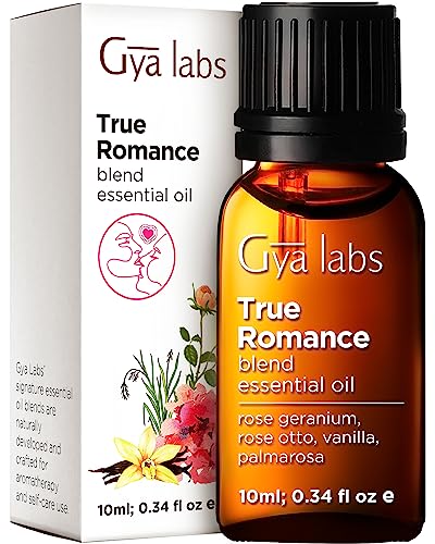 Gya Labs True Romance Essential Oil Blend - Sweet & Floral Scent