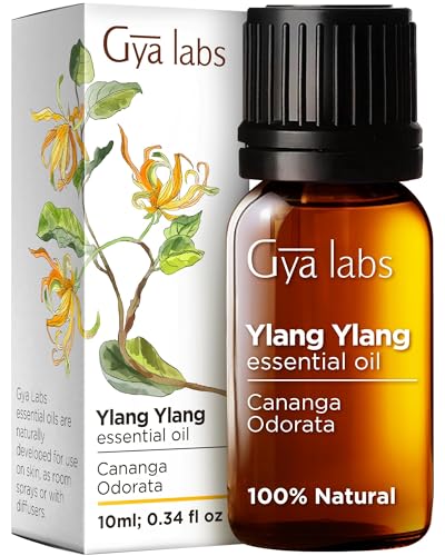 Gya Labs Ylang-Ylang Essential Oil for Mind, Hair, and Skin