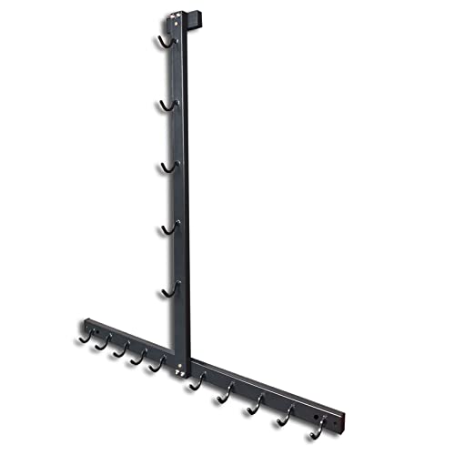 Gym Fitness LAT Pull Down Bar Storage Rack