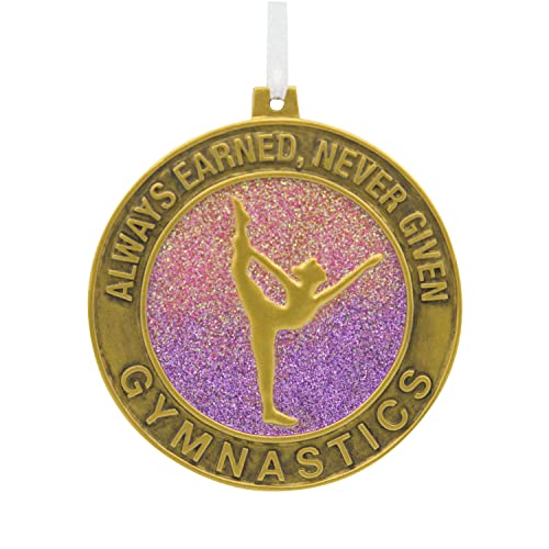 Gymnastics Medal Christmas Ornament