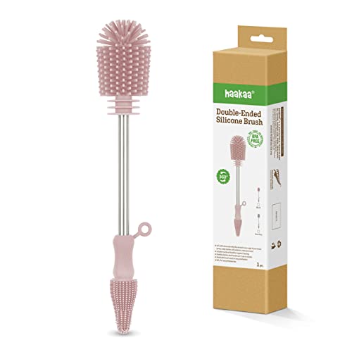 Haakaa Silicone Cleaning Brush - Hygienic, Durable, and Versatile