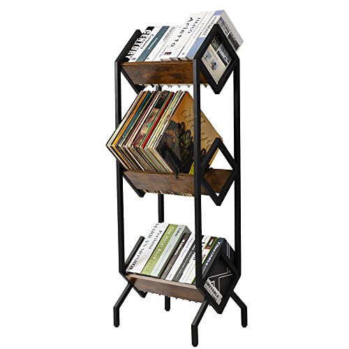 Hadulcet Vinyl Record Holder, LP Storage Shelf