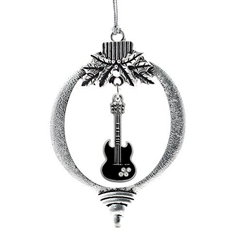 Half Carat Guitar Charm Ornament