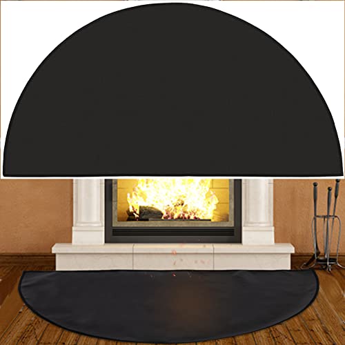 Half Round Fireplace Mat