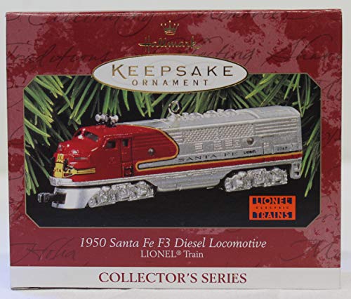 Hallmark 1950 Santa Fe F3 Diesel Locomotive Ornament