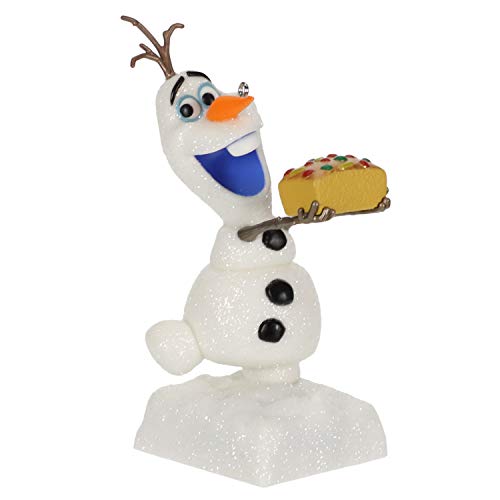 HALLMARK KEEPSAKE Christmas Ornament 2019 Year Dated, Disney Olaf's Frozen Adventure That Time of Year with Sound