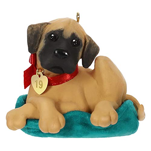 HALLMARK KEEPSAKE Christmas Ornament 2019 Year Dated Puppy Love Dane Dog